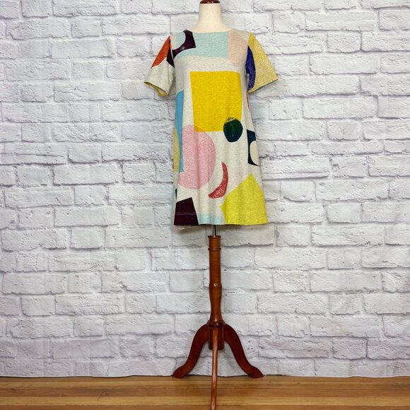 gorman Dresses & Skirts - Ellie Malin x Gorman Heathered Geometric Print Jersey Mini Dress